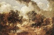 GAINSBOROUGH, Thomas Landscape in Suffolk sdg oil